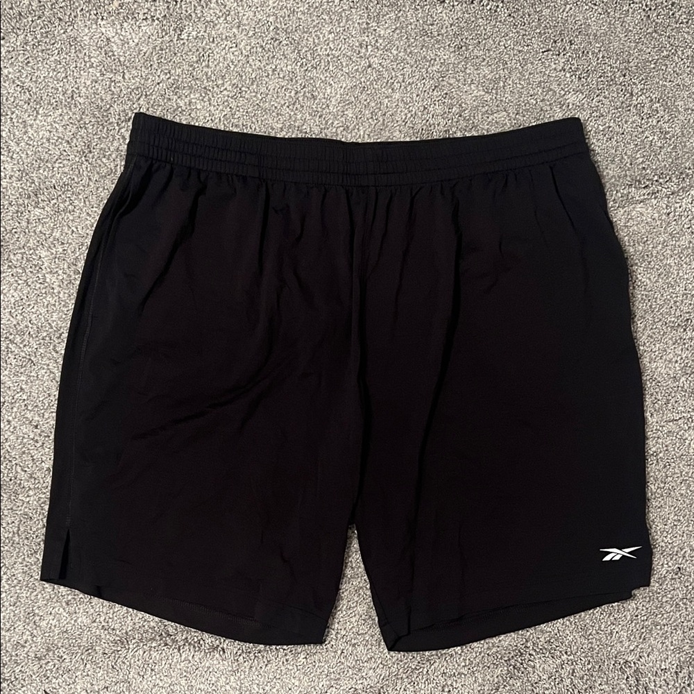 Reebok Men's Black Sports Shorts